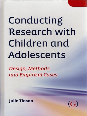 cover image of Conducting Research with Children and Adolescents